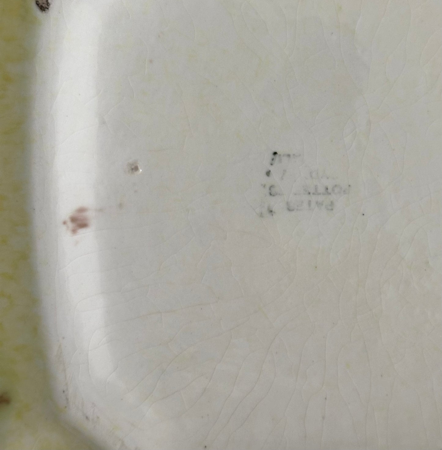 Australian "Pates" pottery float bowl
