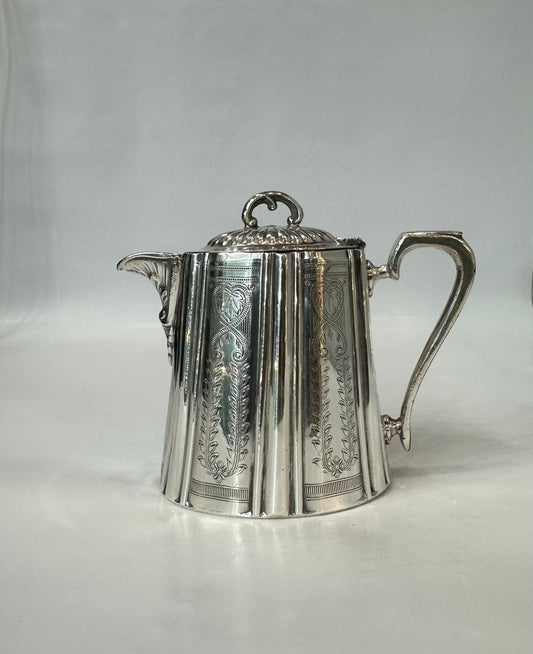 Antique Sheffield plate Coffee Pot