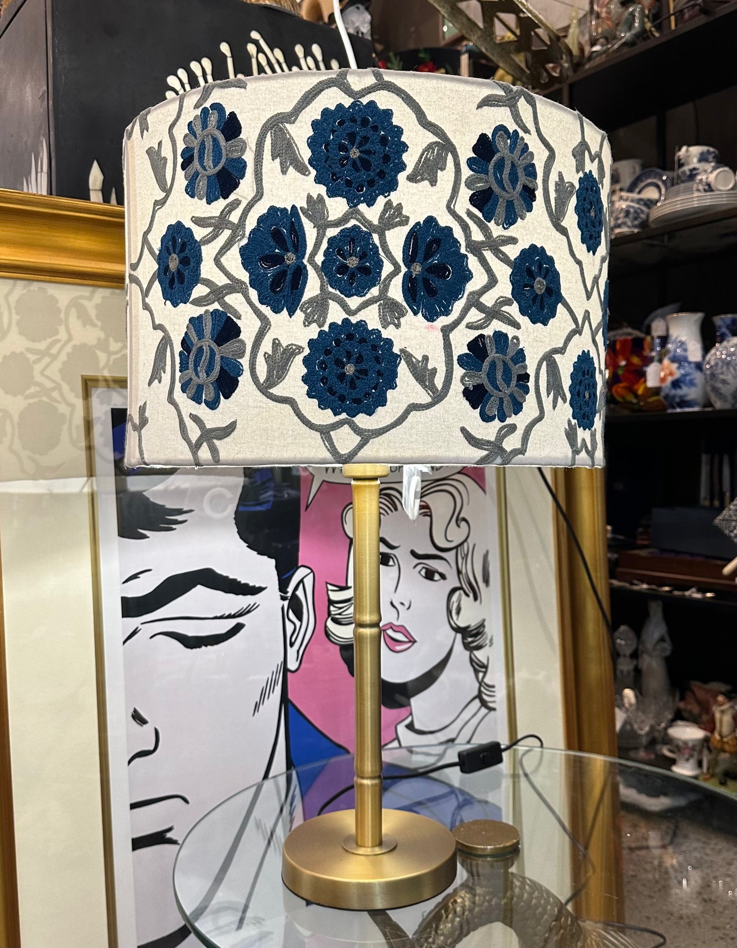 Bamboo style Lampbase