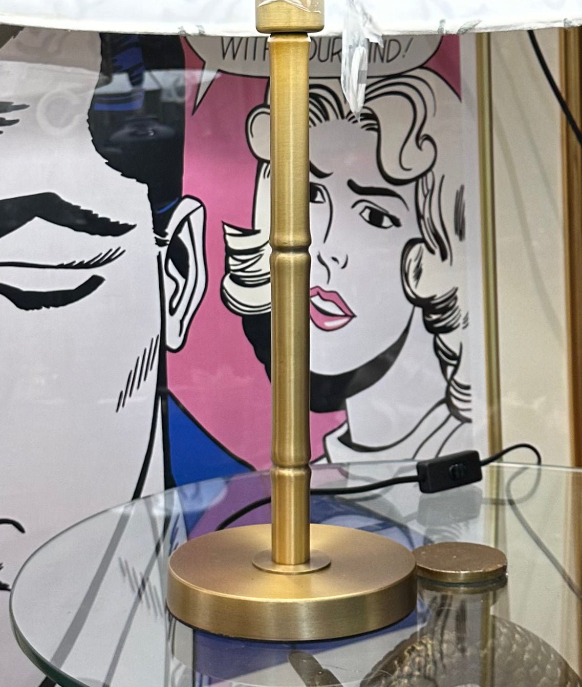 Bamboo style Lampbase