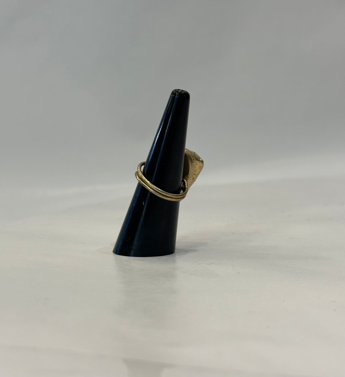 Agate Gold Plated Ring