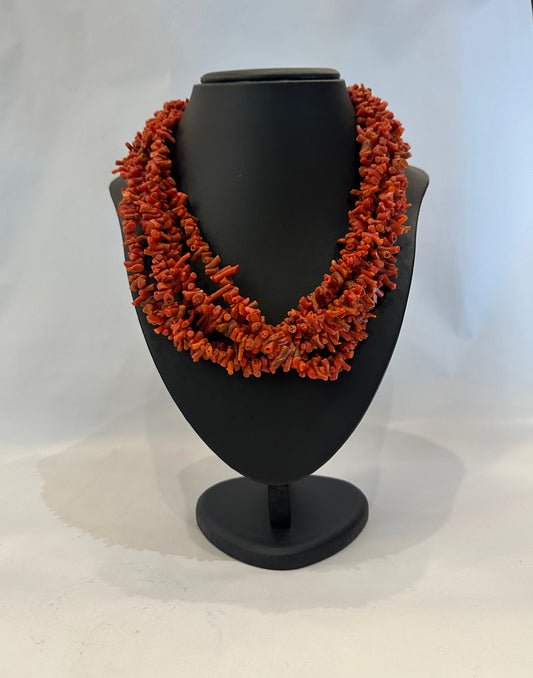 Moroccan Coral Necklace